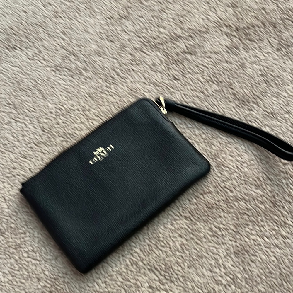 Small Coach wristlet wallet